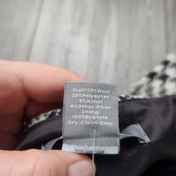 Ann Taylor Loft Wool Blend Printed Skirt 6 - Picture 5 of 10